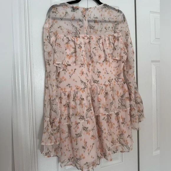 AE Long-Sleeve Ruffle Romper - Picture 6 of 6